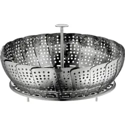 Küchenprofi Dämpfeinsatz, klappbar 10 2548 28 24 , Durchmesser: 24 cm