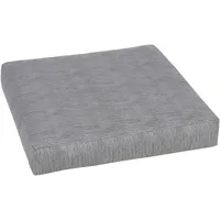 GO-DE Sitzauflage GO-DE, grau, B:60cm H:12cm T:60cm, Baumwolle, Polyester,