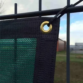 KLASEBO® Gewebe für Bauzaun 1,76 m x 3,41 m Grün