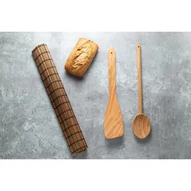 Fackelmann Kochlöffel Olivenholz 30 cm braun