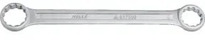 HOLEX Doppelringschlüssel gerade SW 24 x 27 mm Chrom-Vanadium-Stahl verchromt