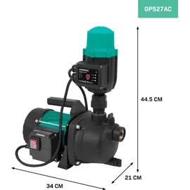 VONROC Gartenpumpe 800W 3300l/h 4bar