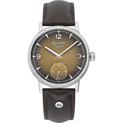 Bruno Söhnle Stuttgart Handaufzug II 17-11190-261 - braun - 42mm