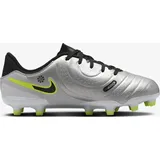 Nike JR LEGEND 10 ACADEMY FG/MG metallic silver/black-volt 37 1⁄2