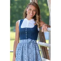 Hammerschmid Dirndl Midi Dirndl 2tlg. - PILLERSEE - denim 38