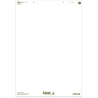 Ursus Flipchart-Papier Green blanko 68,0 x 99,0 cm, 20 Blatt, 5 Blöcke