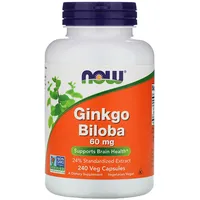 NOW Foods Ginkgo Biloba Kapseln 240 St.