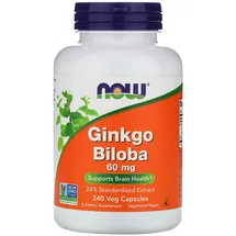NOW Foods Ginkgo Biloba Kapseln 240 St.