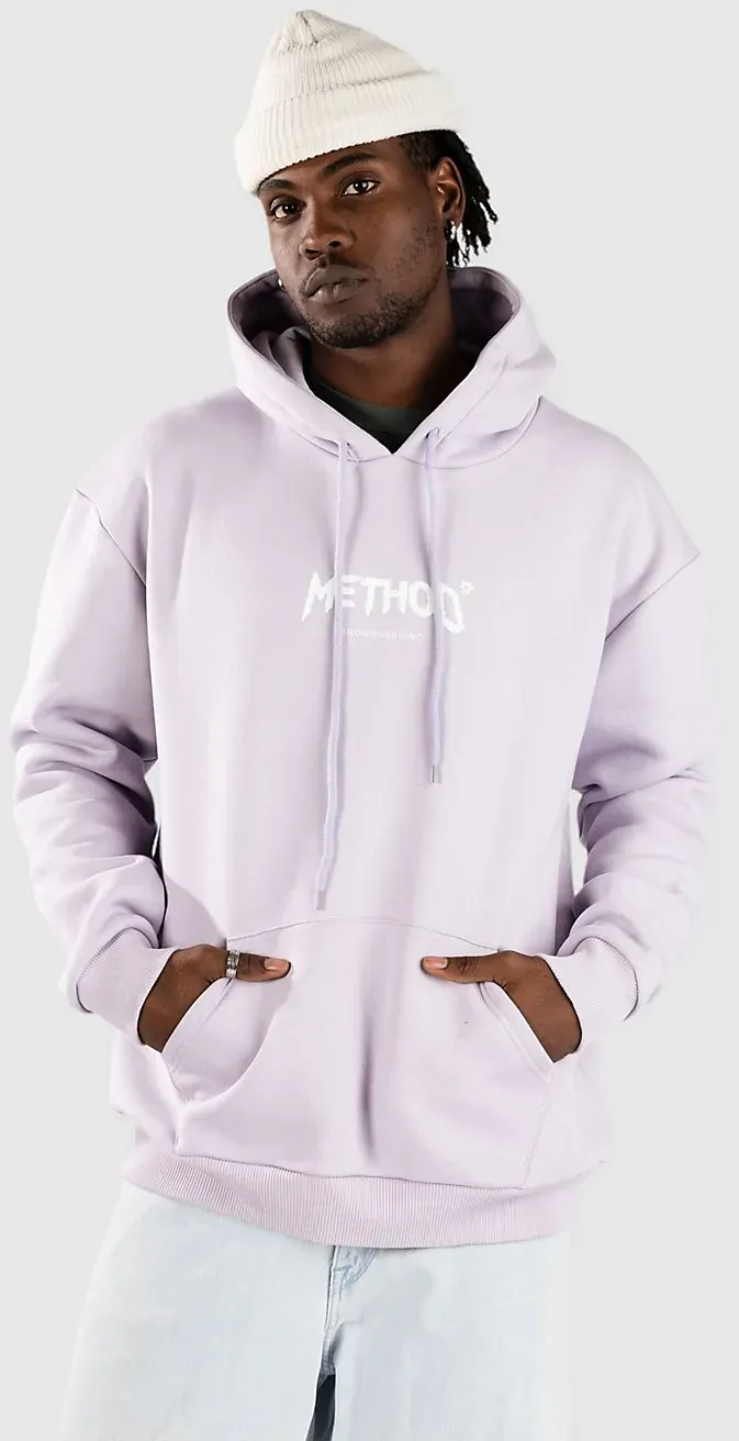 Method Mag Snowboarding Hoodie lilac Gr. L