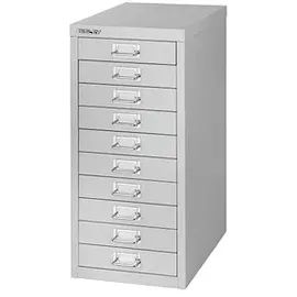 BISLEY MultiDrawer Schubladenschrank 27,9 x 38 x 59 cm grau