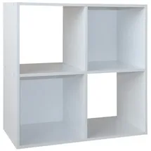 Hti-Living Thekla Standregal 60 x 60 x 4 cm Weiß