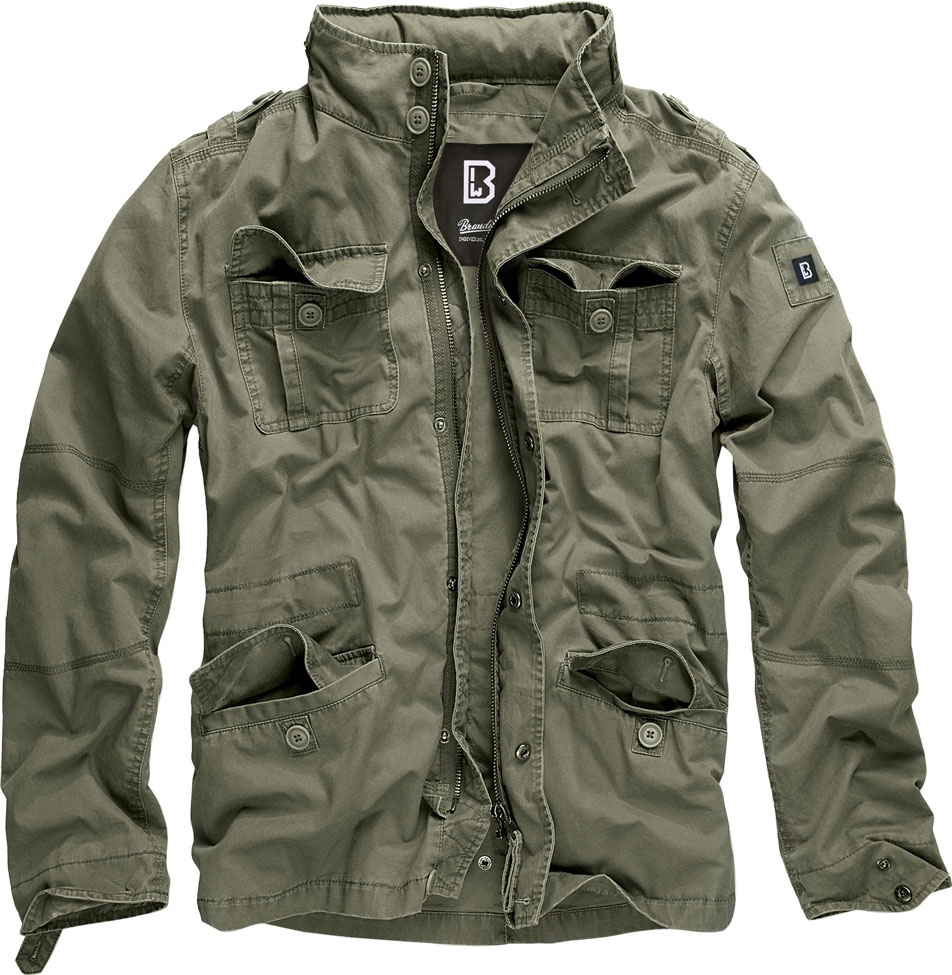 Brandit Britannia, veste en textile - Olive - XXL