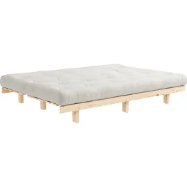 Karup Schlafsofa Lean Baumwolle 2-Sitzer Beige