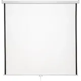 Tectake tectake® Beamer-Leinwand, ausziehbar, verschiedene Formate, Doppelschicht-Gewebetuch, faltenfrei