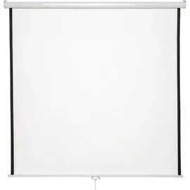 Tectake tectake® Beamer-Leinwand, ausziehbar, verschiedene Formate, Doppelschicht-Gewebetuch, faltenfrei