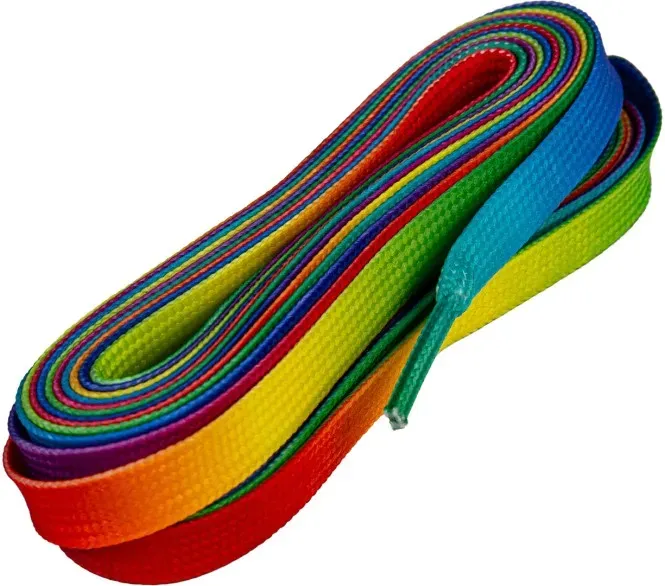 POWERSLIDE WAXED Schnürsenkel 2026 multicolor neon - 140
