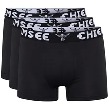 Chiemsee Boxershorts unifarben schwarz XL 3er Pack