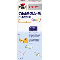 Doppelherz system OMEGA-3 FLÜSSIG family