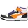 Mid Kinder Schwarz/Orange/Weiß 30