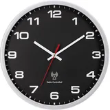 NESIFEE wanduhr Funk funkuhr wanduhr funkuhr 25cm Vintage küchenuhr Uhr Wand Kinder Wohnzimmer wanduhren küche modern funkwanduhr geräuschlos jugendzimmer funkuhren