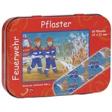 Axisis Kinderpflaster Feuerwehr Dose