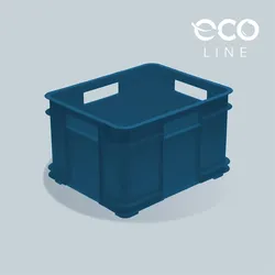 Keeeper - Aufbewahrungsbox 28L in Blau, Kollektion ECO Bruno