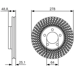 BOSCH 0 986 479 699 Bremsscheibe