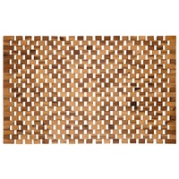 PANA eco Badematte Holz • Fußmatte 100% Akazienholz •