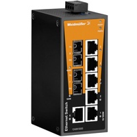 Weidmüller IE-SW-BL08T-6TX-2SCS Industrial Ethernet Switch 10 / 100MBit/s