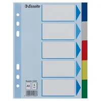 Esselte Register Blanko, Plastik
