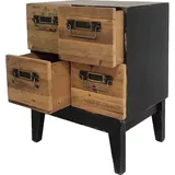 Hti-Living HTI-Living, Kommode + Sideboard, Kommode Imelda 4 Schubladen