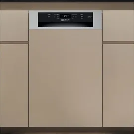 Bauknecht BK6PC11BS7A0 Einbau-Geschirrspüler (teilintegrierbar, 448 mm breit, Edelstahl)