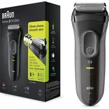 Braun Series 3 ProSkin 3000s schwarz