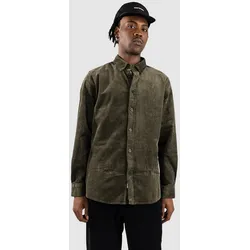 Anerkjendt Akleif Corduroy Hemd forest night Gr. S