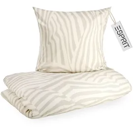 Esprit Salmlo Gestreift Beige 135 x 200 cm + 80 x 80 cm