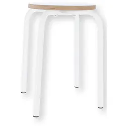 Hocker PARIS weiß