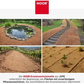 Noor Erosionsschutzmatte Jute 1,22 x 50 m