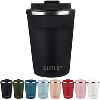 luxuskollektion Kaffeebecher to go Thermo 0,38 l Schwarz