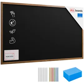 ALLboards Kreidetafel 200 x 120 cm Schwarz