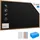 ALLboards Kreidetafel 200 x 120 cm Schwarz