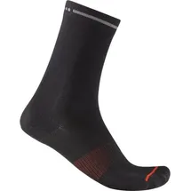 Castelli Premio Evo 18 Fahrradsocken 2 Paare Schwarz 44-47