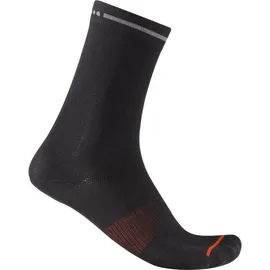 Castelli Premio Evo 18 Fahrradsocken 2 Paare Schwarz 44-47