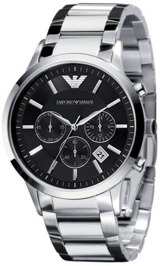Emporio Armani Herren Chronograph Armband Uhr AR2434