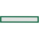 Magnetoplan magnetofix-Magnetrahmen Topsign, 5 Stück, grün, A4 quer/A3 hoch 319 x 52 mm