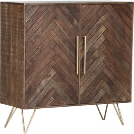 GUTMANN FACTORY Herringbone 100 x 105 x 43 cm Braun