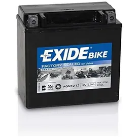 Exide AGM12-12 Starterbatterie Batterie-Kapazität: 12Ah