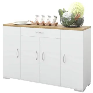 LuxusKollektion Kücheninsel Küchenschrank Kücheninsel Arbeitsplatte Schubladen Fächer Weiß