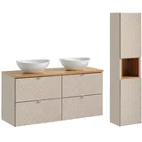 petits-meubles Manoa 4-tlg. Kaschmir