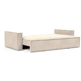 Innovation Living Schlafsofa Newilla Cord Weiß Ivory
