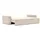 Innovation Living Schlafsofa Newilla Cord Weiß Ivory